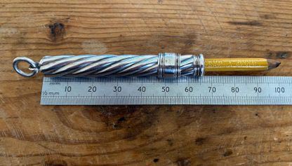 Sampson mordan silver pencil. Retractable