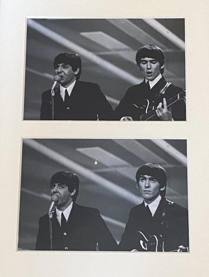 Paul McCartney and George Harrison