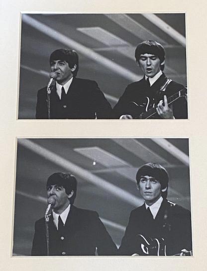 Paul McCartney and George Harrison