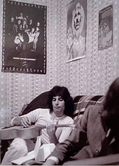 Freddie Mercury in Kensington flat