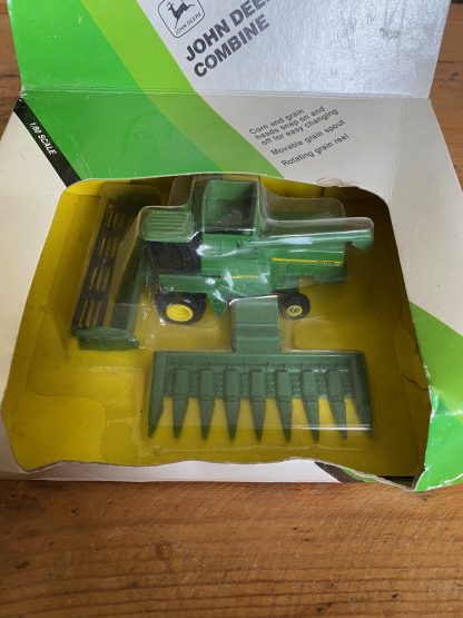 John Deere combine toy