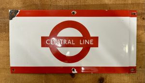 Genuine Enamel London Underground Sign